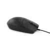 Equip USB klusā pele, piemērota abām rokām, optiskā, USB Type-A, 1200 DPI, melna