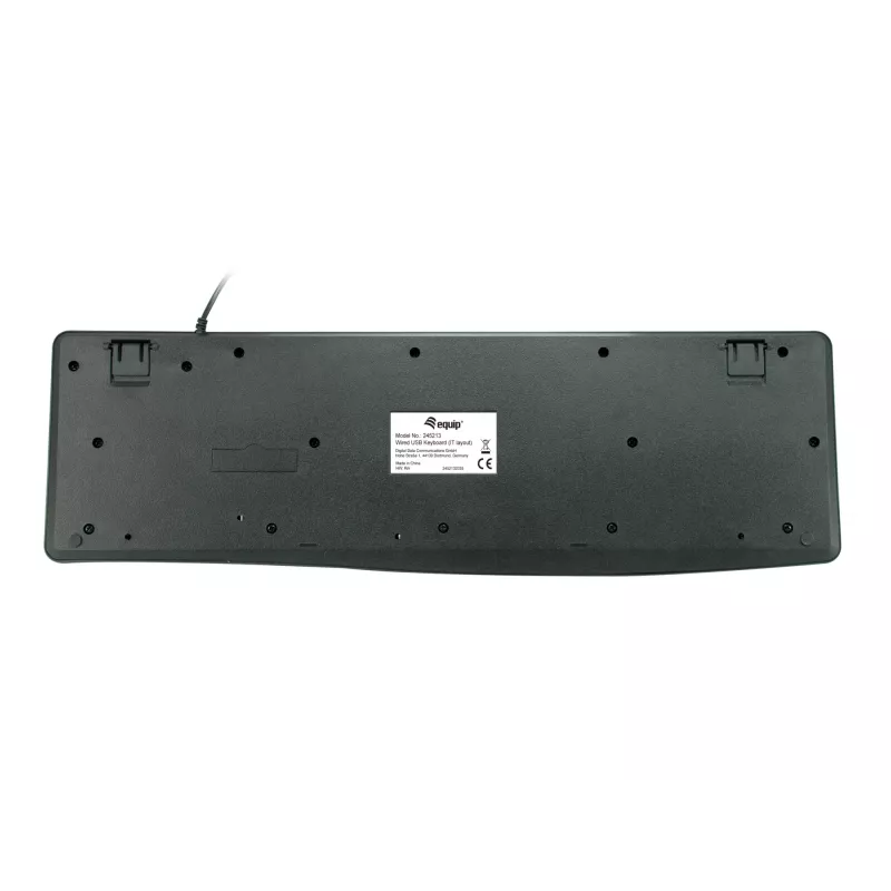 Equip 245213 tastatūra biroja USB QWERTY itāļu melna