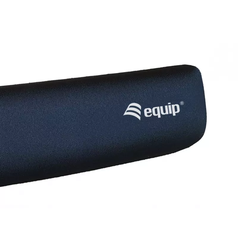 Equip plaukstas balsts tastatūrai, melns, atmiņas putas, Ķīna, 465 mm, 70 mm, 20 mm