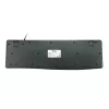 Equip vadu USB tastatūra, ASV/starptautisks izkārtojums (QWERTY), pilnizmēra (100%), vadu, USB, QWERTY, melna