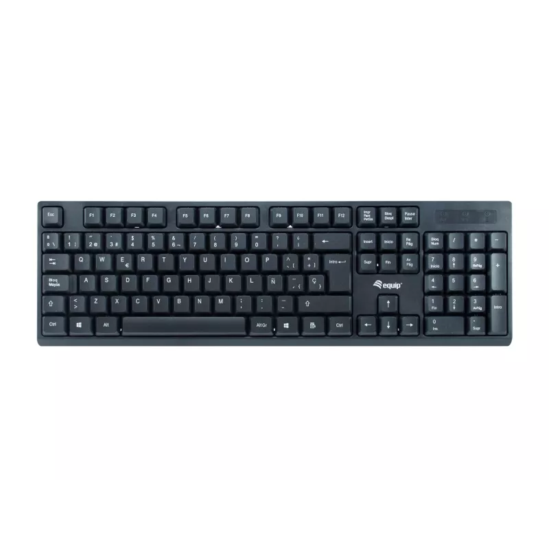 Equip bezvadu tastatūras un peles komplekts, ES izkārtojums