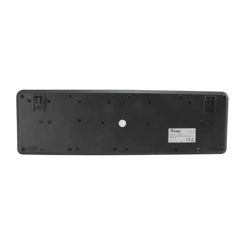 Equip 245202 tastatūra ar peli birojam USB QWERTY portugāļu melns