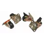 Ritenīši Equip EZW-2 melni 60mm Flex skapjiem