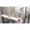 Equip dzesēšanas ventilatori 19', 1U, 4 VENTILATORI, RAL7035 pelēks