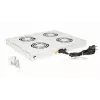 Equip dzesēšanas ventilatori 19', 1U, 4 VENTILATORI, RAL7035 pelēks