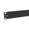 Blank Panel Equip 10 inch 1U Melns Steel 25.4mm Width