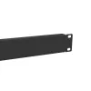 Blank Panel Equip 10 inch 1U Melns Steel 25.4mm Width