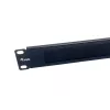 Birstes panelis Equip 10 collu 1U melns tērauds 25,4 mm platums