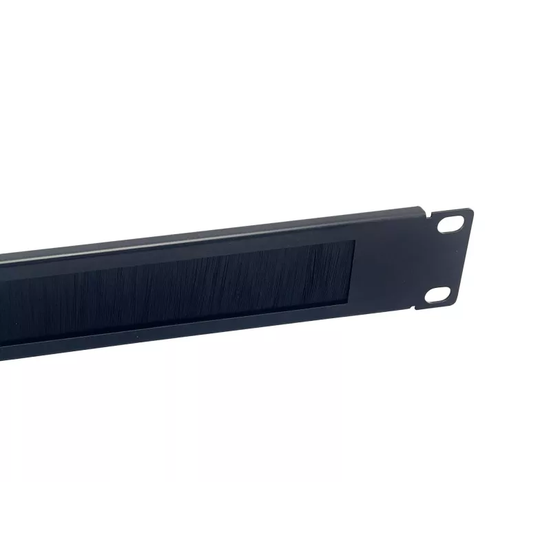 Birstes panelis Equip 10 collu 1U melns tērauds 25,4 mm platums