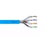 DIGITUS instalācijas kabelis - CAT6a - U/FTP - AWG 23/1 - 100m - zils