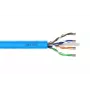 DIGITUS instalācijas kabelis - CAT6a - U/UTP - AWG 23/1 - 305m - Gaiši zils