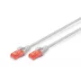 DIGITUS Professional Patch kabelis - CAT6 - U/UTP - Snagless - 10m - Pelēks
