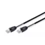 DIGITUS outdoor komutācijas kabelis - CAT6 - S/FTP - Ar apvalku - Cu - 1m - melns apvalks