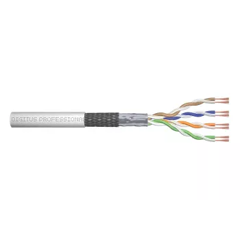 DIGITUS instalācijas kabelis - Cat 5e - SF/UTP - AWG 26/7 - 305m - Pelēks