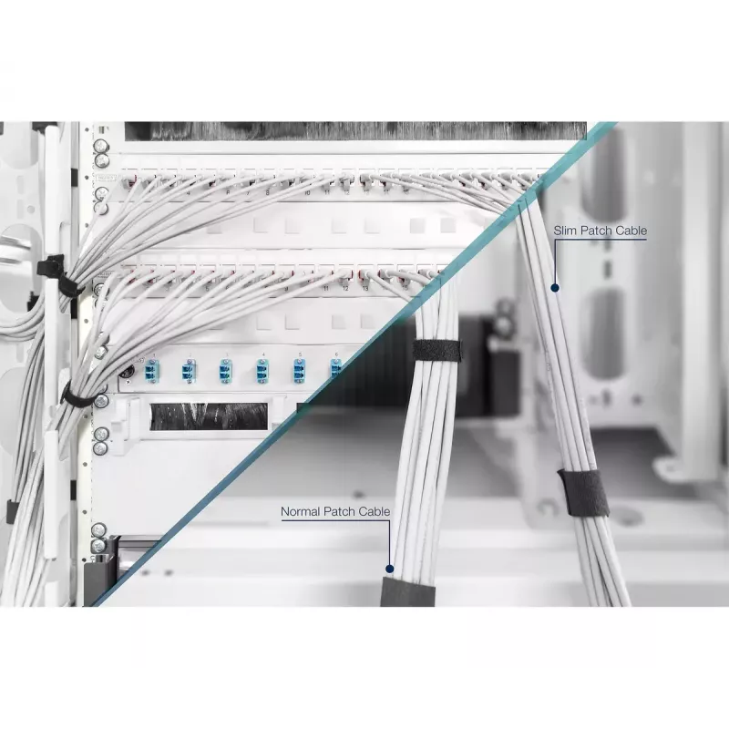 DIGITUS plāns komutācijas kabelis - CAT6 - U/UTP - Snagless - Cu - 2m - pelēka