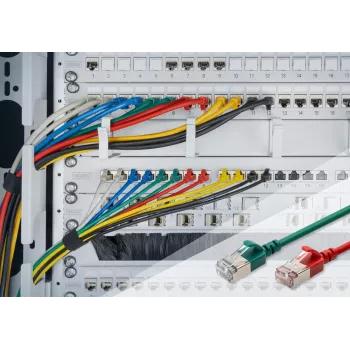 Tīkla kabelis Digitus DK-1632-A-015S-G Zaļš 1,5m Cat6a F/FTP