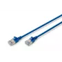 DIGITUS plāns Patch vads - CAT6A - F-FTP - 5m - Zils
