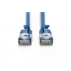 DIGITUS plāns Patch vads - CAT6A - F-FTP - 5m - Zils