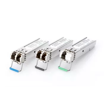 DIGITUS 1.25 Gbps SFP modulis, līdz 20 km vienmoda, LC duplekss savienotājs 1000Base-LX, 1310nm