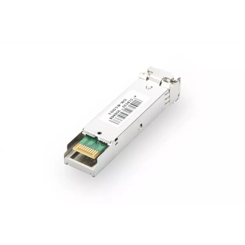 DIGITUS 1.25 Gbps SFP modulis, līdz 20 km vienmoda, LC duplekss savienotājs 1000Base-LX, 1310nm