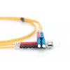 DIGITUS Fiber Optic Patch Cord, LC to ST OS2, Singlemode 09/125 µ, Duplex, Length 2m