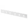 DIGITUS Fo priekšējais panelis Quick Lock 6x SC DX vertikāli pelēks