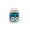 Fiber optic LC/LC duplex coupler Digitus DN-96007-1-K