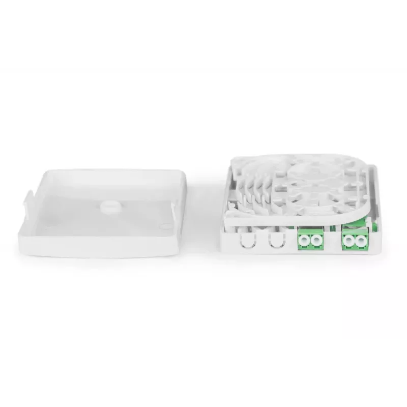 DIGITUS FTTH korpuss, ar 2x LC(APC) DX adapteri Virsmas montāža