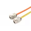 DIGITUS CAT6a Keystone ligzda - ekranēta, bezinstrumentu savienojums - inteliģents kabeļa pārvaldnieks - 24 gab.