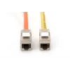DIGITUS CAT6a Keystone ligzda - ekranēta, bezinstrumentu savienojums - inteliģents kabeļa pārvaldnieks - 24 gab.
