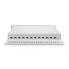 DIGITUS CAT6A sadales panelis, ekranēts, 12 portu marķējuma lauks, 1U, 10 collu stiprinājums, pelēks RAL 7035
