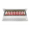 DIGITUS CAT6A sadales panelis, ekranēts, 12 portu marķējuma lauks, 1U, 10 collu stiprinājums, pelēks RAL 7035
