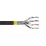 DIGITUS instalācijas kabelis - CAT 7A - S/FTP - AWG 22/1 simplex - 500m - dzeltens - Dca-s1a d1 a1