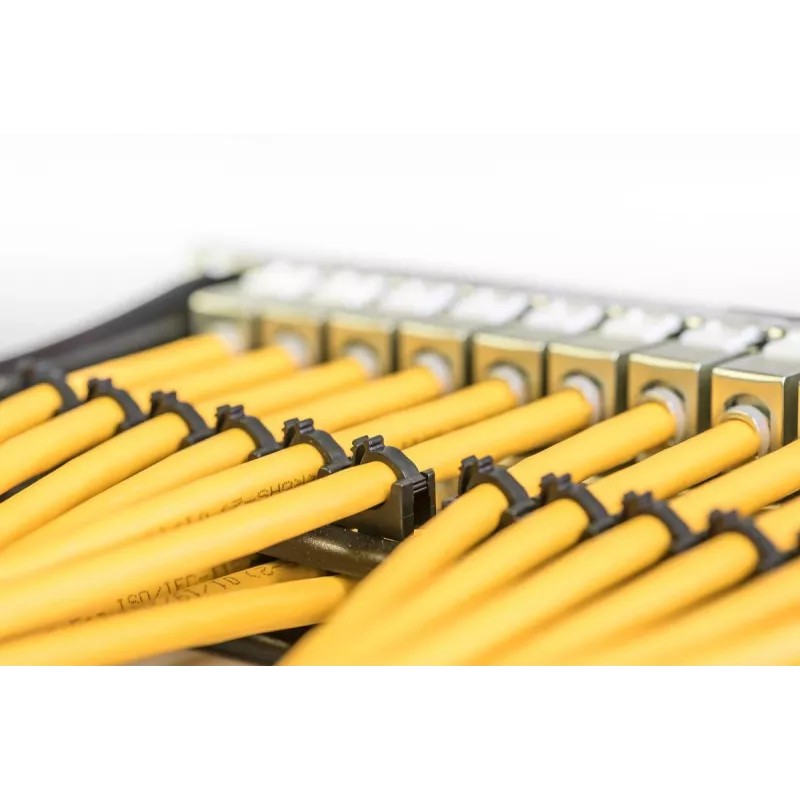 DIGITUS instalācijas kabelis - Cat 7a - S/FTP - AWG 22/1 simplex - 100m - dzeltens