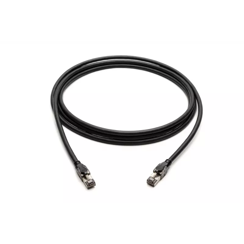 DIGITUS komutācijas kabelis - Cat 8.1 - S/FTP - AWG 24/7 - 2m - Melns