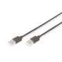 DIGITUS USB 2.0 savienojuma kabelis A 1m USB 2.0 atbilstošs