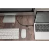 DIGITUS USB Type-C adaptera kabelis, Type-C uz DP M/M, 2 m, 4K/60 Hz, 32,4 Gbit/s, CE, melns