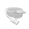 DIGITUS USB silikona uzlādes kabelis USB-A - Lightning USB 2.0 12W - 2m balts