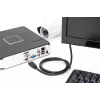 DIGITUS HDMI Premium High Speed savienojuma kabelis, tips A M/M, 5m ar Ethernet, Ultra HD 60p melns