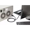 DIGITUS HDMI Premium High Speed savienojuma kabelis, tips A M/M, 2m ar Ethernet, Ultra HD 60p, melns