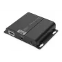 DIGITUS 4K HDMI paplašinātāja uztvērēja bloks IP/CAT 5, 6 (120 m), barots caur PoE