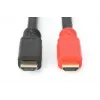 DIGITUS HDMI kabelis 10m Ultra HD 24p ar signāla pastiprinātāju