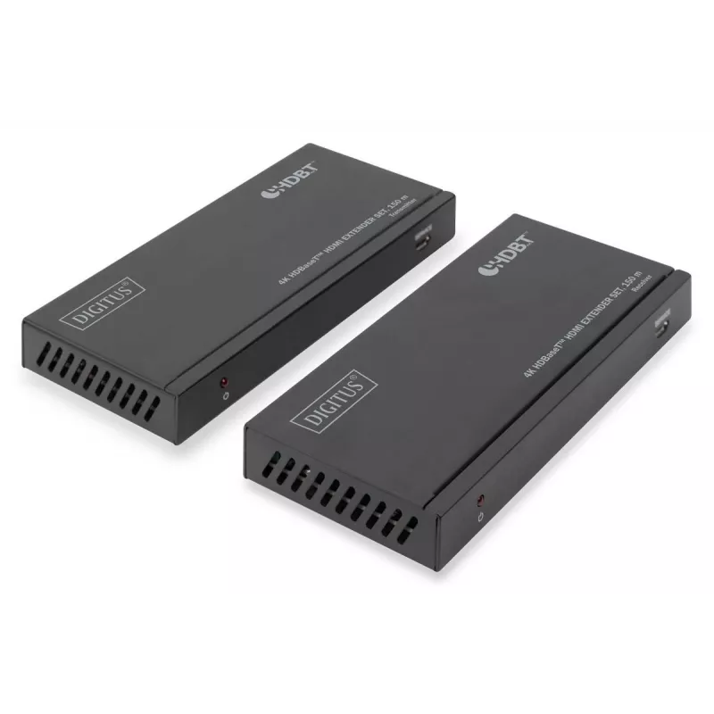 DIGITUS HDBaseT HDMI pagarinātāja komplekts 150m 4K/60Hz 18 Gbps YUV 444 HDR