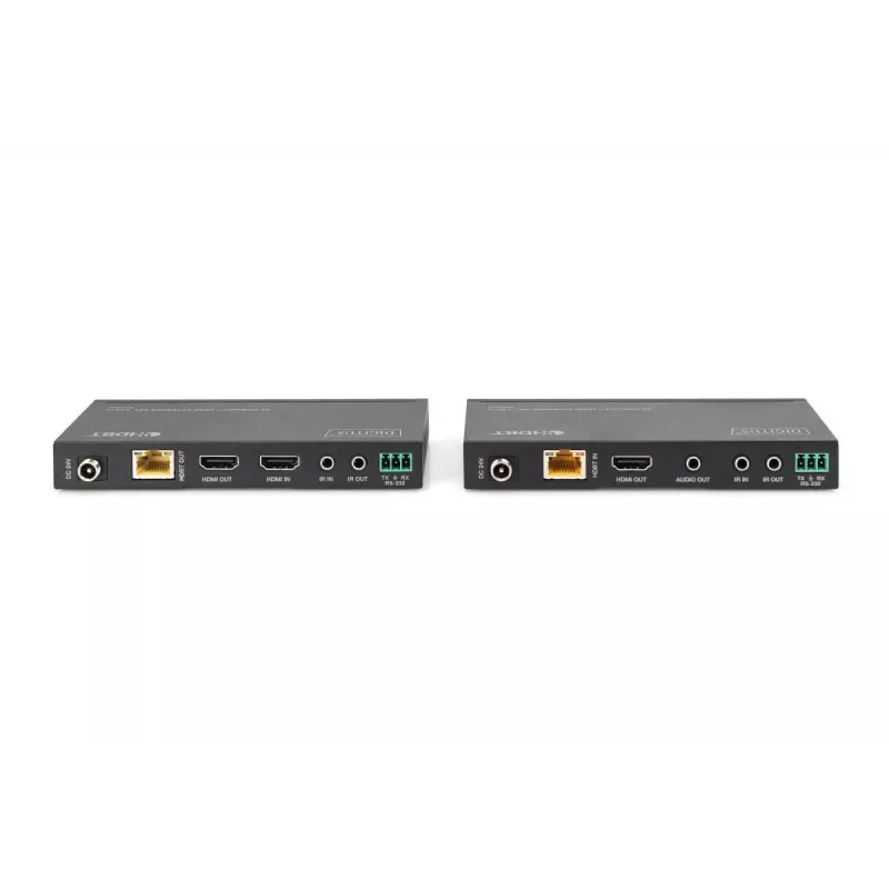DIGITUS HDBaseT HDMI pagarinātāja komplekts 150m 4K/60Hz 18 Gbps YUV 444 HDR