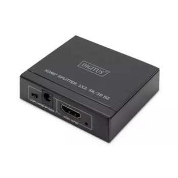 DIGITUS 4K HDMI sadalītājs. 1x 2 4K/30 Hz. melns