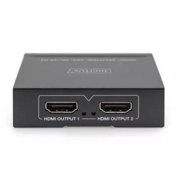 DIGITUS 4K HDMI sadalītājs. 1x 2 4K/30 Hz. melns