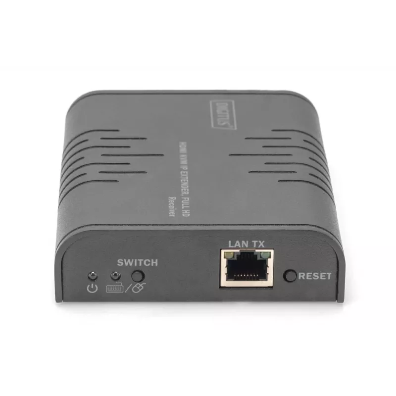Digitus HDMI KVM IP paplašinātāja uztvērējs Full HD vadu 120 m USB