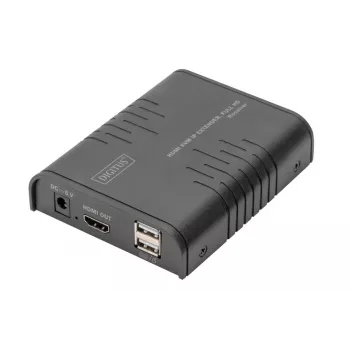 DIGITUS IP KVM paplašinātājs, uztvērēja (RX) vienība DS-55529