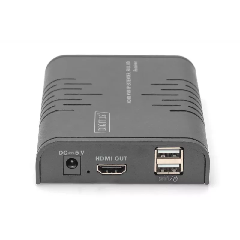 DIGITUS IP KVM paplašinātājs, uztvērēja (RX) vienība DS-55529