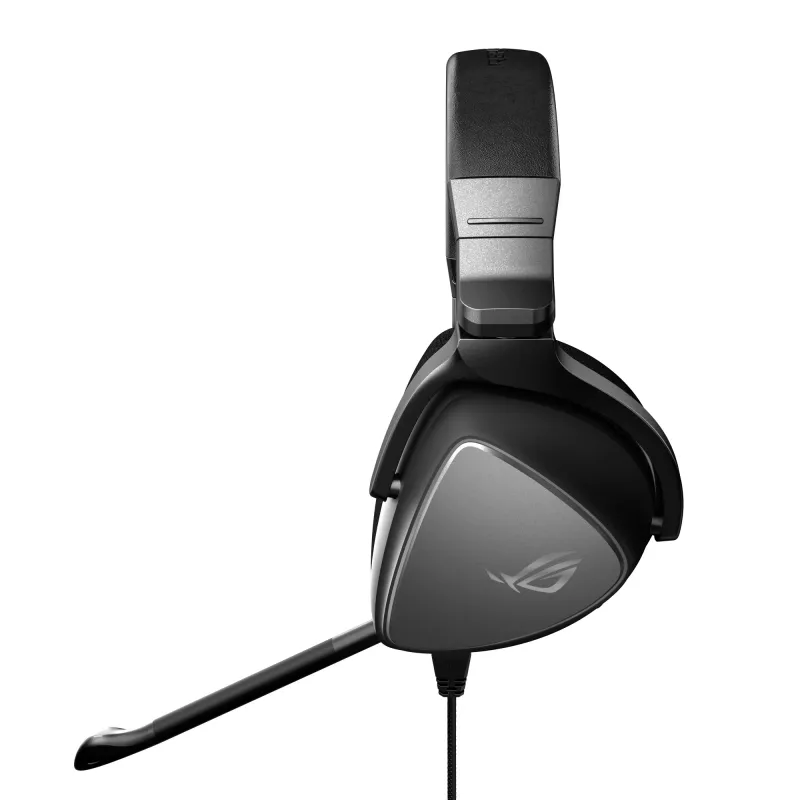 ASUS ROG Delta S austiņas ar vadu, galvas lentes, spēlēm, melnas